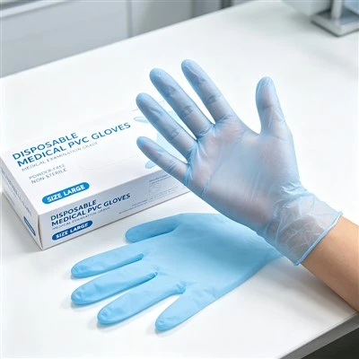 Vienkartinės medicininės PVC pirštinės